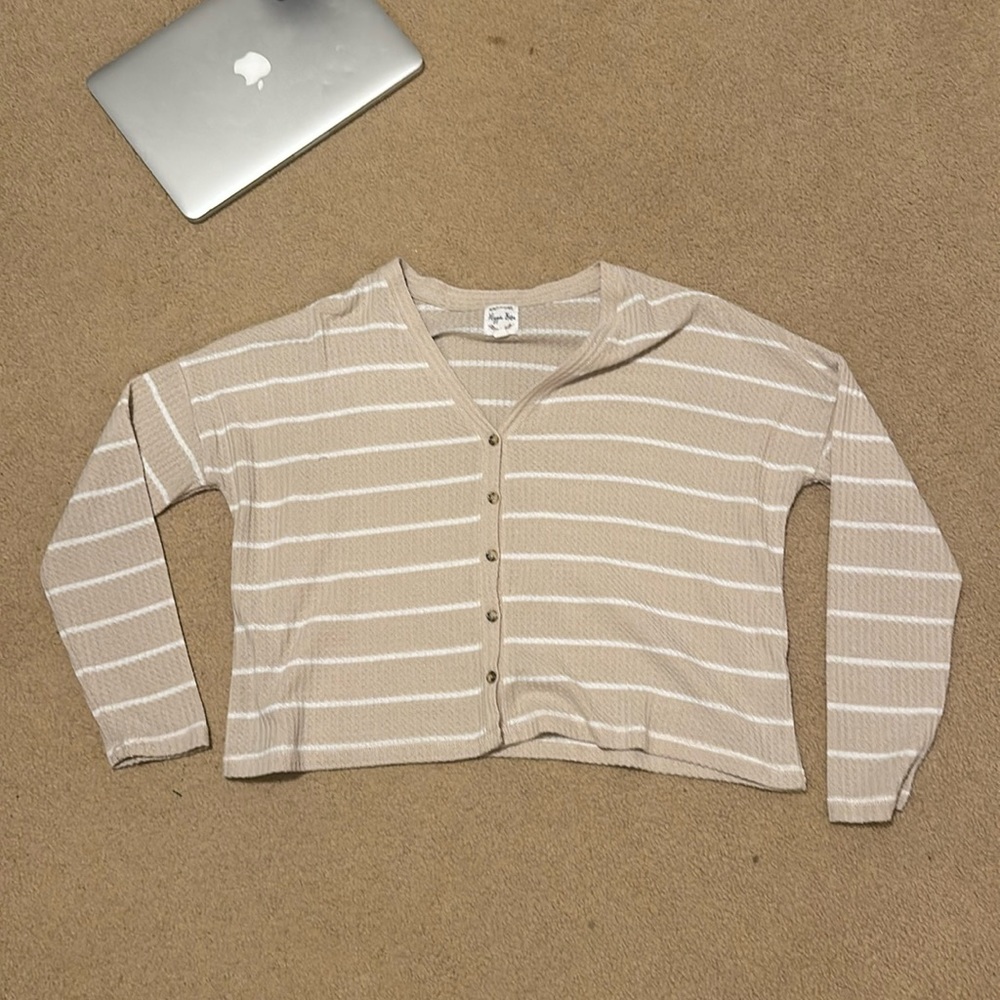 tan long sleeve